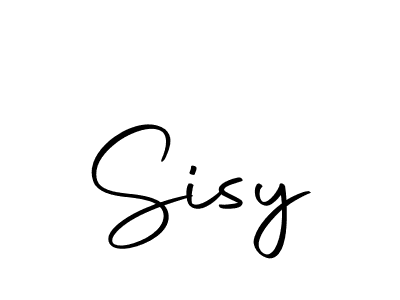 How to make Sisy name signature. Use Autography-DOLnW style for creating short signs online. This is the latest handwritten sign. Sisy signature style 10 images and pictures png