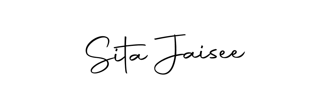 Use a signature maker to create a handwritten signature online. With this signature software, you can design (Autography-DOLnW) your own signature for name Sita Jaisee. Sita Jaisee signature style 10 images and pictures png