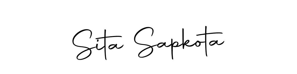 Use a signature maker to create a handwritten signature online. With this signature software, you can design (Autography-DOLnW) your own signature for name Sita Sapkota. Sita Sapkota signature style 10 images and pictures png