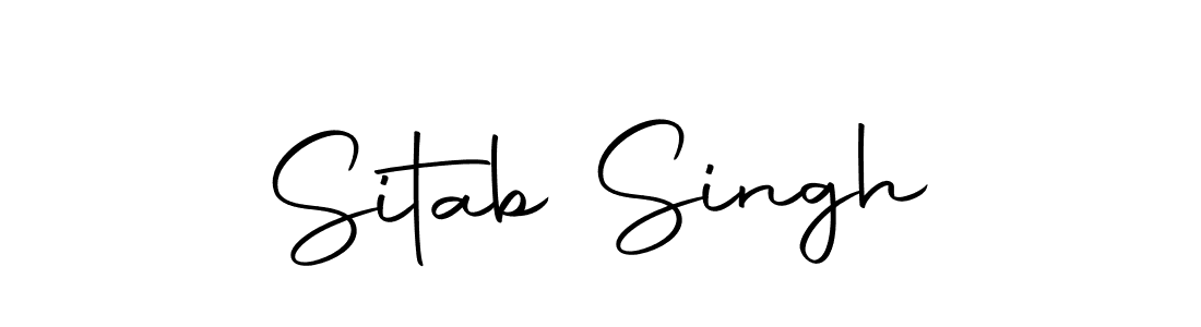 Create a beautiful signature design for name Sitab Singh. With this signature (Autography-DOLnW) fonts, you can make a handwritten signature for free. Sitab Singh signature style 10 images and pictures png