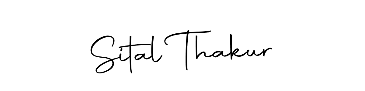Create a beautiful signature design for name Sital Thakur. With this signature (Autography-DOLnW) fonts, you can make a handwritten signature for free. Sital Thakur signature style 10 images and pictures png