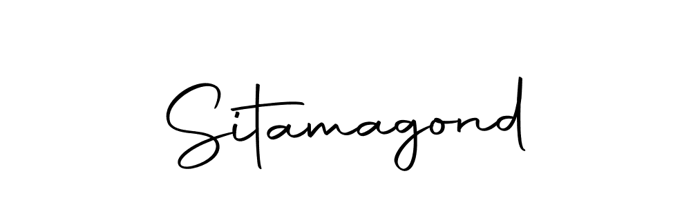 You should practise on your own different ways (Autography-DOLnW) to write your name (Sitamagond) in signature. don't let someone else do it for you. Sitamagond signature style 10 images and pictures png