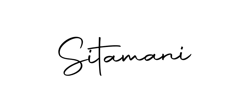 Make a beautiful signature design for name Sitamani. With this signature (Autography-DOLnW) style, you can create a handwritten signature for free. Sitamani signature style 10 images and pictures png