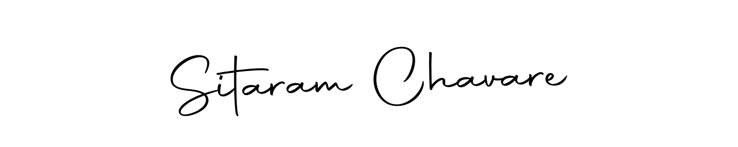 Use a signature maker to create a handwritten signature online. With this signature software, you can design (Autography-DOLnW) your own signature for name Sitaram Chavare. Sitaram Chavare signature style 10 images and pictures png