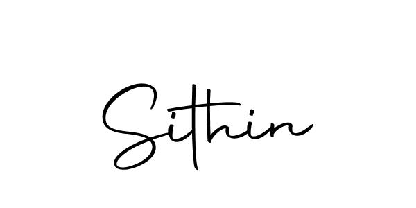 The best way (Autography-DOLnW) to make a short signature is to pick only two or three words in your name. The name Sithin include a total of six letters. For converting this name. Sithin signature style 10 images and pictures png