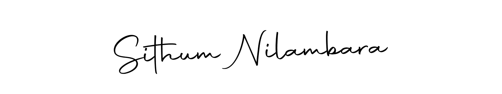 The best way (Autography-DOLnW) to make a short signature is to pick only two or three words in your name. The name Sithum Nilambara include a total of six letters. For converting this name. Sithum Nilambara signature style 10 images and pictures png