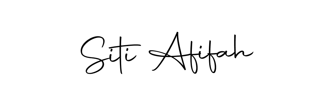 Make a short Siti Afifah signature style. Manage your documents anywhere anytime using Autography-DOLnW. Create and add eSignatures, submit forms, share and send files easily. Siti Afifah signature style 10 images and pictures png