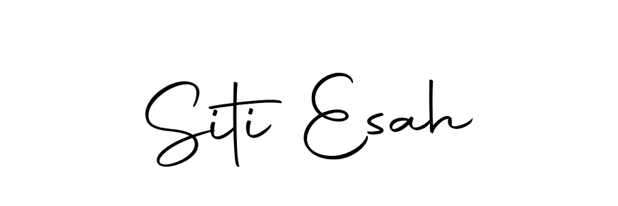 This is the best signature style for the Siti Esah name. Also you like these signature font (Autography-DOLnW). Mix name signature. Siti Esah signature style 10 images and pictures png