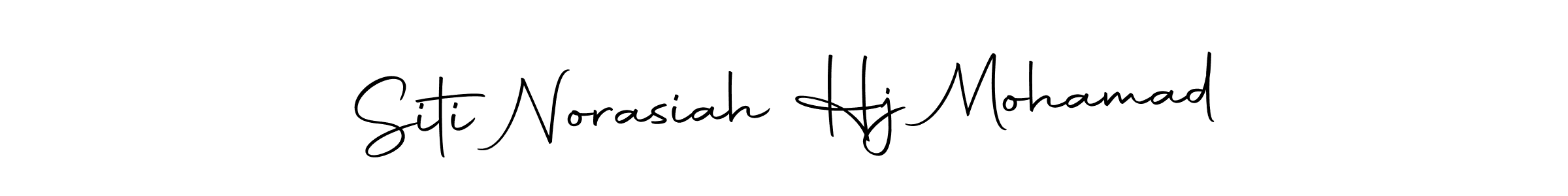 The best way (Autography-DOLnW) to make a short signature is to pick only two or three words in your name. The name Siti Norasiah Hj Mohamad include a total of six letters. For converting this name. Siti Norasiah Hj Mohamad signature style 10 images and pictures png