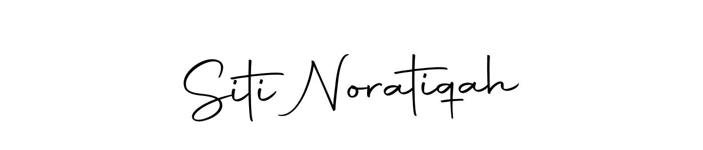Make a short Siti Noratiqah signature style. Manage your documents anywhere anytime using Autography-DOLnW. Create and add eSignatures, submit forms, share and send files easily. Siti Noratiqah signature style 10 images and pictures png