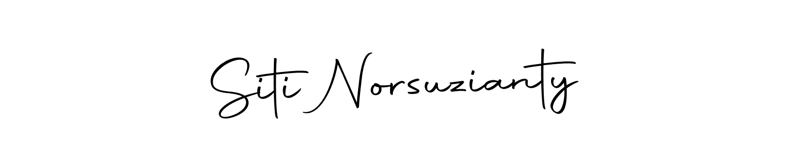 Here are the top 10 professional signature styles for the name Siti Norsuzianty. These are the best autograph styles you can use for your name. Siti Norsuzianty signature style 10 images and pictures png