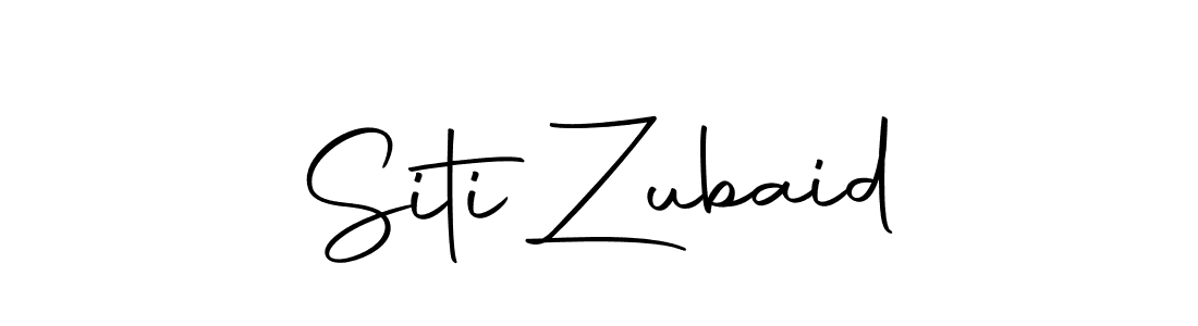 Siti Zubaid stylish signature style. Best Handwritten Sign (Autography-DOLnW) for my name. Handwritten Signature Collection Ideas for my name Siti Zubaid. Siti Zubaid signature style 10 images and pictures png