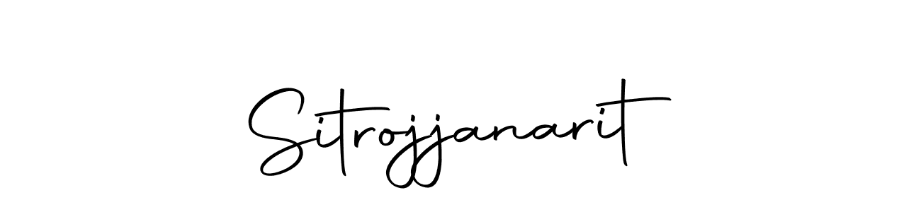 Also we have Sitrojjanarit name is the best signature style. Create professional handwritten signature collection using Autography-DOLnW autograph style. Sitrojjanarit signature style 10 images and pictures png