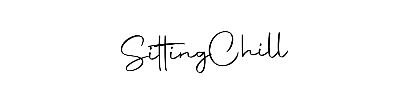 Create a beautiful signature design for name Sitting  Chill. With this signature (Autography-DOLnW) fonts, you can make a handwritten signature for free. Sitting  Chill signature style 10 images and pictures png