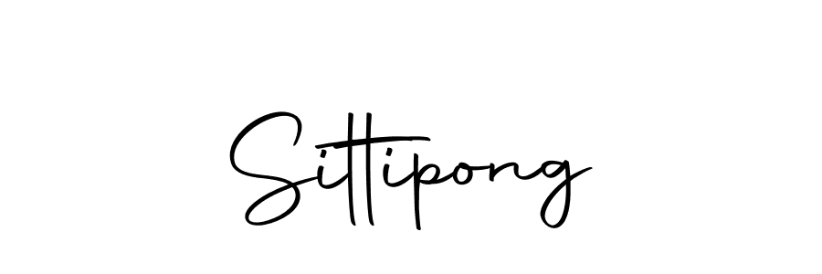 Design your own signature with our free online signature maker. With this signature software, you can create a handwritten (Autography-DOLnW) signature for name Sittipong. Sittipong signature style 10 images and pictures png