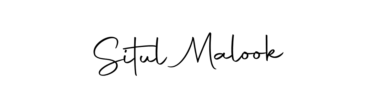 Situl Malook stylish signature style. Best Handwritten Sign (Autography-DOLnW) for my name. Handwritten Signature Collection Ideas for my name Situl Malook. Situl Malook signature style 10 images and pictures png