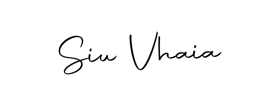 Make a beautiful signature design for name Siu Vhaia. Use this online signature maker to create a handwritten signature for free. Siu Vhaia signature style 10 images and pictures png