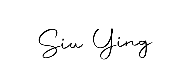 How to make Siu Ying name signature. Use Autography-DOLnW style for creating short signs online. This is the latest handwritten sign. Siu Ying signature style 10 images and pictures png