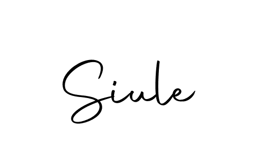 Make a beautiful signature design for name Siule. Use this online signature maker to create a handwritten signature for free. Siule signature style 10 images and pictures png