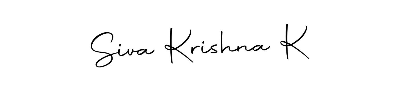 Siva Krishna K stylish signature style. Best Handwritten Sign (Autography-DOLnW) for my name. Handwritten Signature Collection Ideas for my name Siva Krishna K. Siva Krishna K signature style 10 images and pictures png