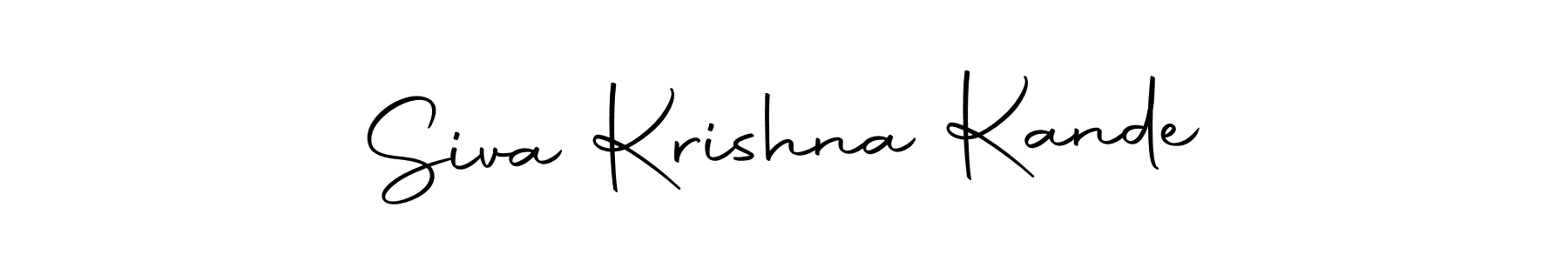 Here are the top 10 professional signature styles for the name Siva Krishna Kande. These are the best autograph styles you can use for your name. Siva Krishna Kande signature style 10 images and pictures png