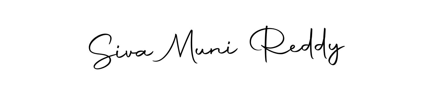 It looks lik you need a new signature style for name Siva Muni Reddy. Design unique handwritten (Autography-DOLnW) signature with our free signature maker in just a few clicks. Siva Muni Reddy signature style 10 images and pictures png