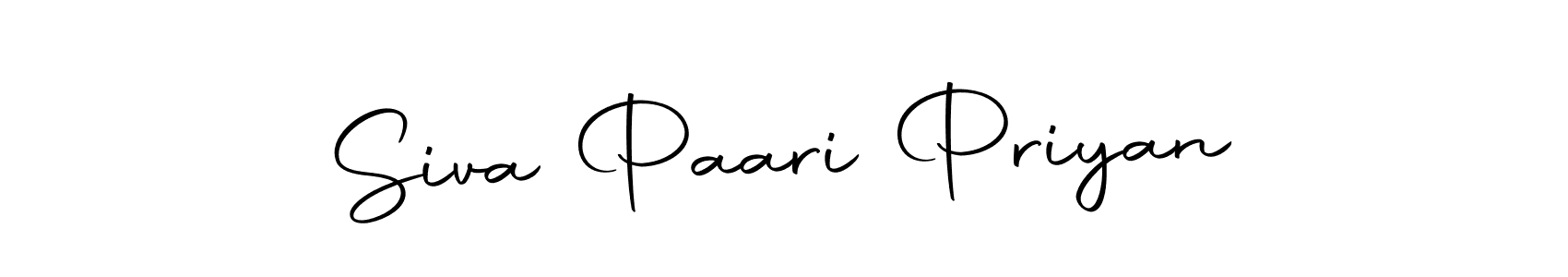 Make a beautiful signature design for name Siva Paari Priyan. Use this online signature maker to create a handwritten signature for free. Siva Paari Priyan signature style 10 images and pictures png