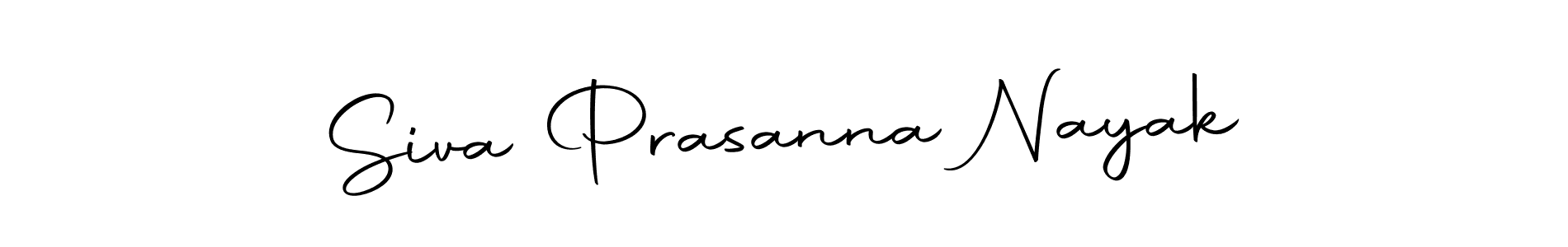 Create a beautiful signature design for name Siva Prasanna Nayak. With this signature (Autography-DOLnW) fonts, you can make a handwritten signature for free. Siva Prasanna Nayak signature style 10 images and pictures png