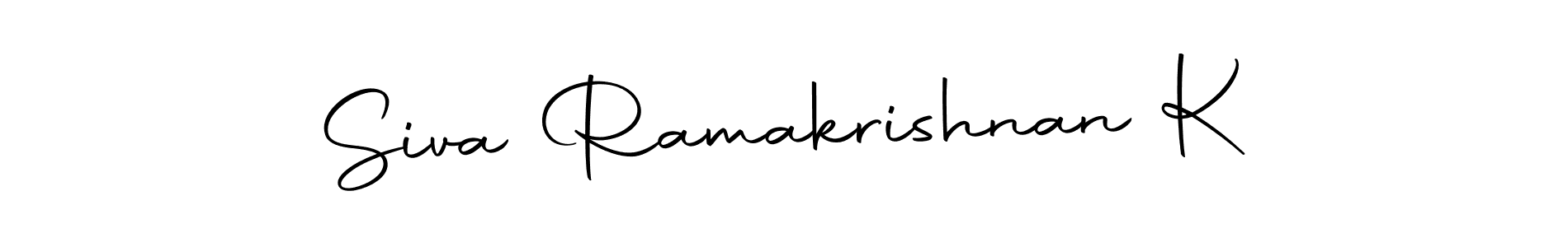 How to make Siva Ramakrishnan K signature? Autography-DOLnW is a professional autograph style. Create handwritten signature for Siva Ramakrishnan K name. Siva Ramakrishnan K signature style 10 images and pictures png