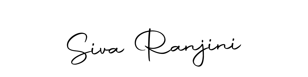 Create a beautiful signature design for name Siva Ranjini. With this signature (Autography-DOLnW) fonts, you can make a handwritten signature for free. Siva Ranjini signature style 10 images and pictures png