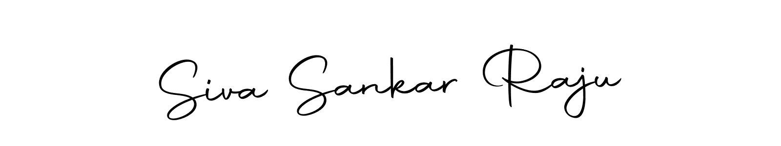 How to make Siva Sankar Raju name signature. Use Autography-DOLnW style for creating short signs online. This is the latest handwritten sign. Siva Sankar Raju signature style 10 images and pictures png