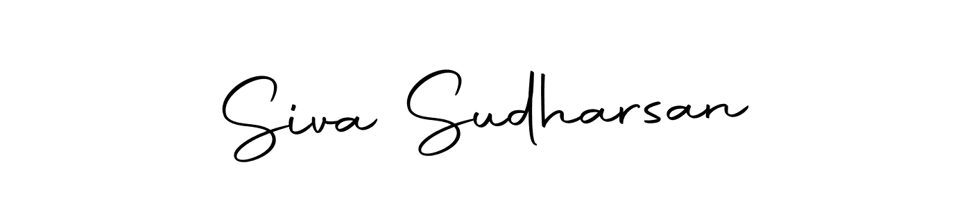 How to make Siva Sudharsan name signature. Use Autography-DOLnW style for creating short signs online. This is the latest handwritten sign. Siva Sudharsan signature style 10 images and pictures png