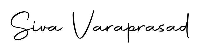 A timeless handwritten aesthetic for Siva Varaprasad. The Autography-DOLnW font gives your signature a handcrafted feel with natural curves. Siva Varaprasad signature style 10 images and pictures png