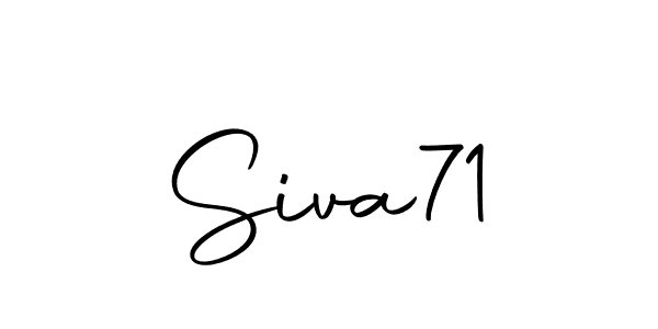 Once you've used our free online signature maker to create your best signature Autography-DOLnW style, it's time to enjoy all of the benefits that Siva71 name signing documents. Siva71 signature style 10 images and pictures png