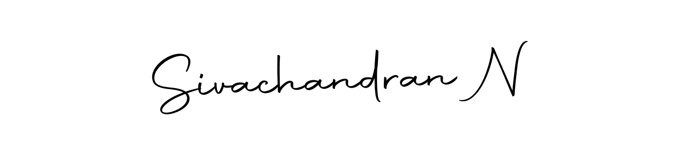 Create a beautiful signature design for name Sivachandran N. With this signature (Autography-DOLnW) fonts, you can make a handwritten signature for free. Sivachandran N signature style 10 images and pictures png