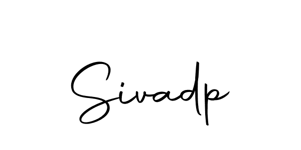 Use a signature maker to create a handwritten signature online. With this signature software, you can design (Autography-DOLnW) your own signature for name Sivadp. Sivadp signature style 10 images and pictures png