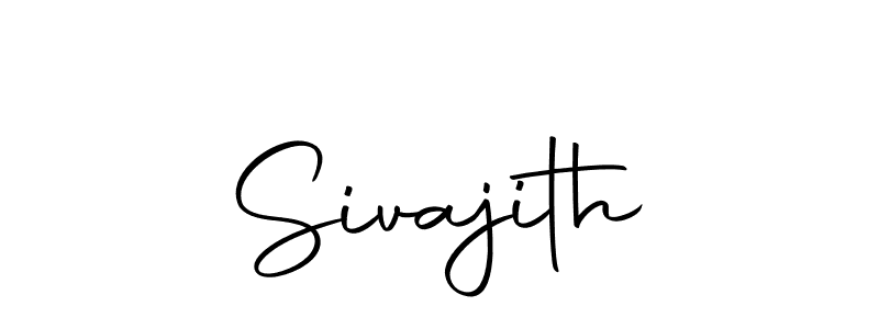 Create a beautiful signature design for name Sivajith. With this signature (Autography-DOLnW) fonts, you can make a handwritten signature for free. Sivajith signature style 10 images and pictures png