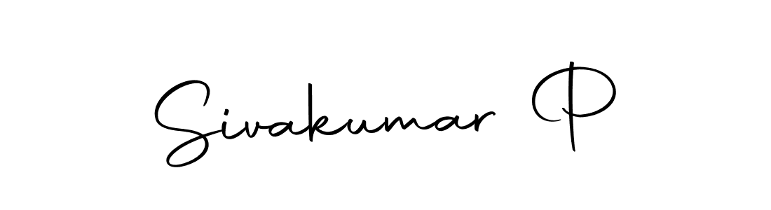 Make a beautiful signature design for name Sivakumar P. With this signature (Autography-DOLnW) style, you can create a handwritten signature for free. Sivakumar P signature style 10 images and pictures png