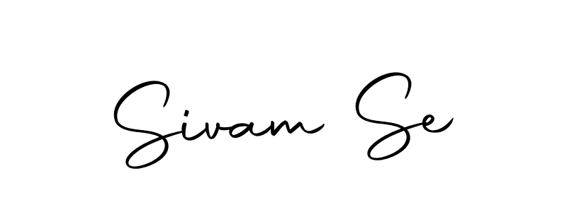 Make a beautiful signature design for name Sivam Se. With this signature (Autography-DOLnW) style, you can create a handwritten signature for free. Sivam Se signature style 10 images and pictures png