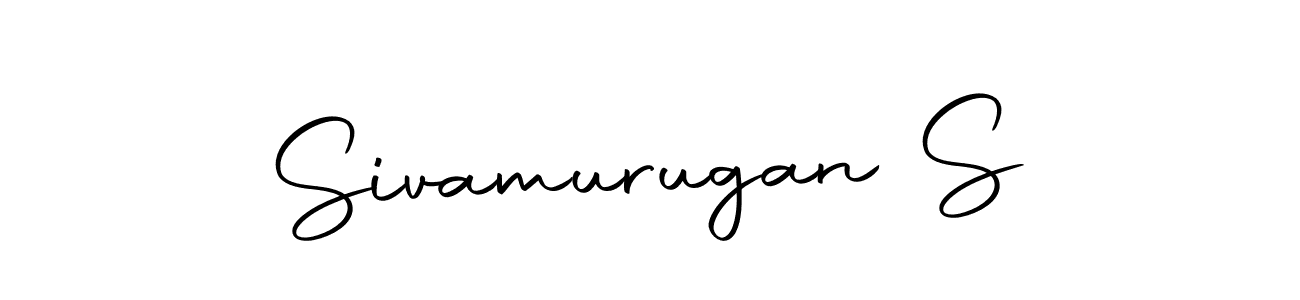 Use a signature maker to create a handwritten signature online. With this signature software, you can design (Autography-DOLnW) your own signature for name Sivamurugan S. Sivamurugan S signature style 10 images and pictures png