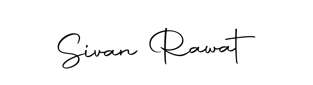 Sivan Rawat stylish signature style. Best Handwritten Sign (Autography-DOLnW) for my name. Handwritten Signature Collection Ideas for my name Sivan Rawat. Sivan Rawat signature style 10 images and pictures png