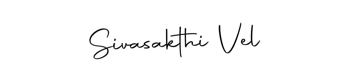 Create a beautiful signature design for name Sivasakthi Vel. With this signature (Autography-DOLnW) fonts, you can make a handwritten signature for free. Sivasakthi Vel signature style 10 images and pictures png