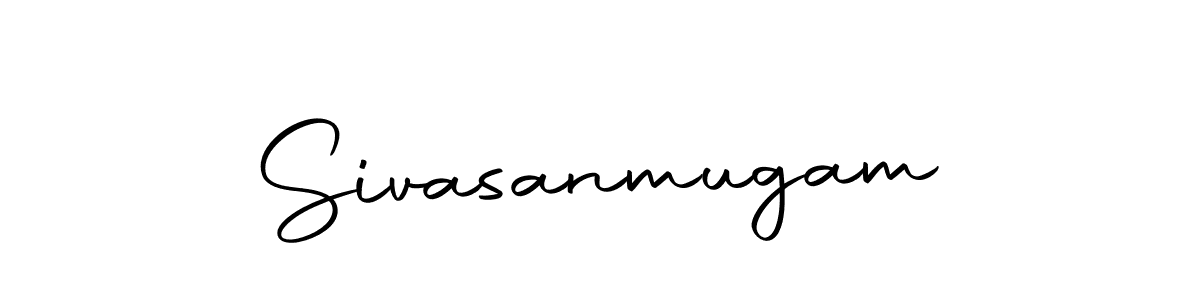 Design your own signature with our free online signature maker. With this signature software, you can create a handwritten (Autography-DOLnW) signature for name Sivasanmugam. Sivasanmugam signature style 10 images and pictures png