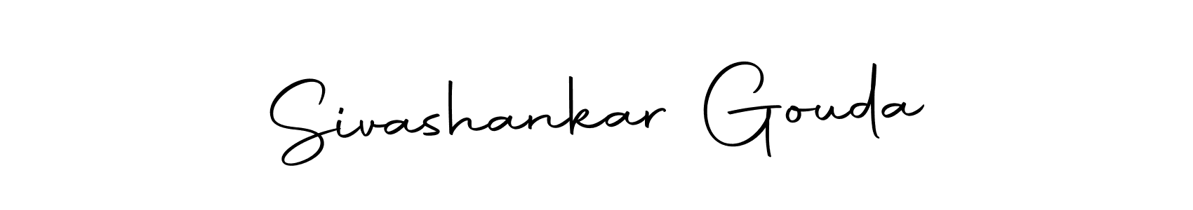 Make a beautiful signature design for name Sivashankar Gouda. Use this online signature maker to create a handwritten signature for free. Sivashankar Gouda signature style 10 images and pictures png