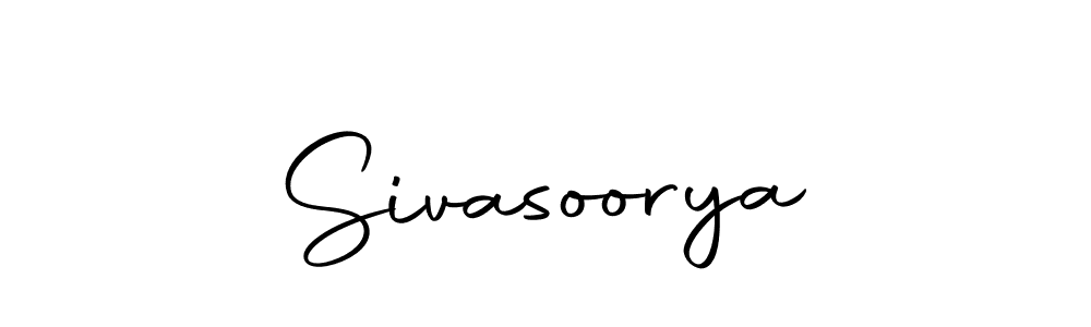 How to make Sivasoorya signature? Autography-DOLnW is a professional autograph style. Create handwritten signature for Sivasoorya name. Sivasoorya signature style 10 images and pictures png