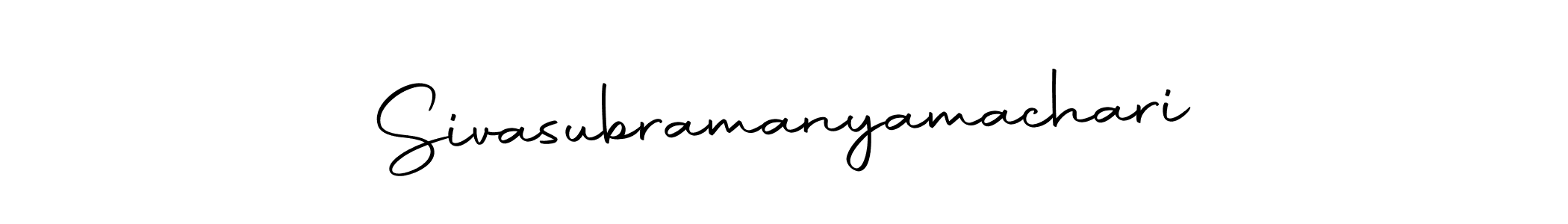 You can use this online signature creator to create a handwritten signature for the name Sivasubramanyamachari. This is the best online autograph maker. Sivasubramanyamachari signature style 10 images and pictures png