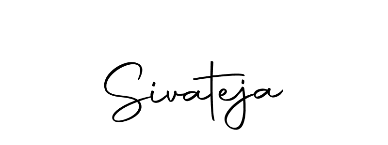 The best way (Autography-DOLnW) to make a short signature is to pick only two or three words in your name. The name Sivateja include a total of six letters. For converting this name. Sivateja signature style 10 images and pictures png