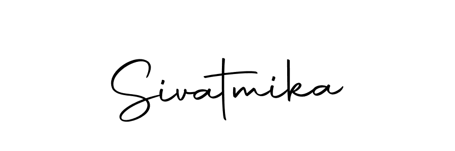 Create a beautiful signature design for name Sivatmika. With this signature (Autography-DOLnW) fonts, you can make a handwritten signature for free. Sivatmika signature style 10 images and pictures png