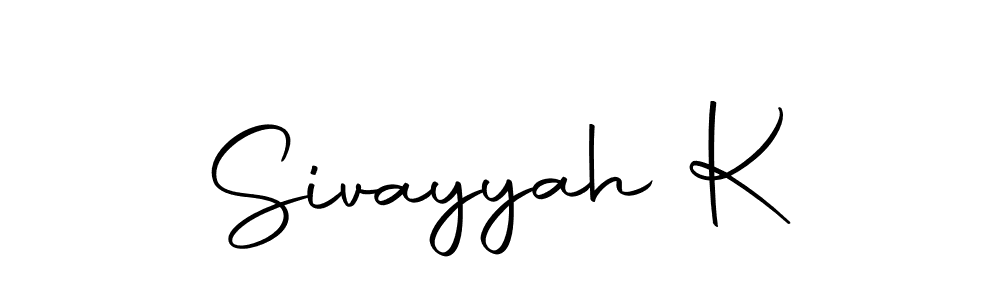 Sivayyah K stylish signature style. Best Handwritten Sign (Autography-DOLnW) for my name. Handwritten Signature Collection Ideas for my name Sivayyah K. Sivayyah K signature style 10 images and pictures png