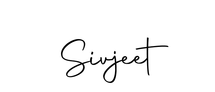 It looks lik you need a new signature style for name Sivjeet. Design unique handwritten (Autography-DOLnW) signature with our free signature maker in just a few clicks. Sivjeet signature style 10 images and pictures png